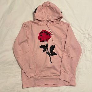 Carhartt WIP Radio Club Hoodie Rose Print PAM Men size XS